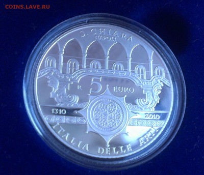 С 200р. Италия 5 евро 2010 proof 26.09 - IMAG2240
