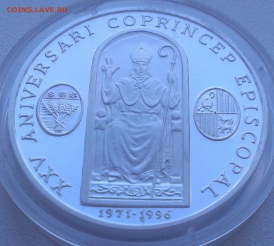 С 200р. Андорра 10 динар 1996 Епископ 26.09 - IMAG2262