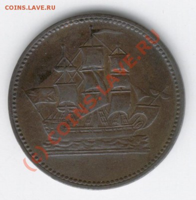 Коммерческий жетон, начало 19-го века??? - Y1815gbAEToken1o