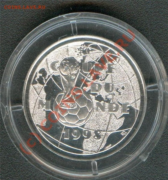 оцените - 1 франк 1997 пруф и 5 марок 1936 - 1f1997R