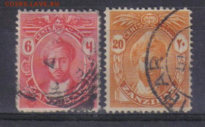 Марки Занзибар до 24.09 22.00мск - Марки Занзибар