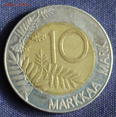 С 1 руб. ФИНЛЯНДИЯ 10 марккаа 1993г. ГЛУХАРЬ до 27.09. - IMG_7821.JPG