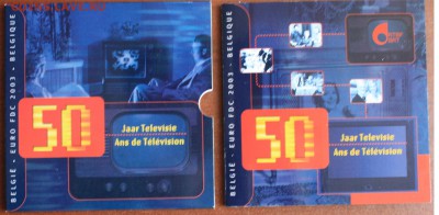 Оф. набор евро Бельгия 2003 - 2003-1