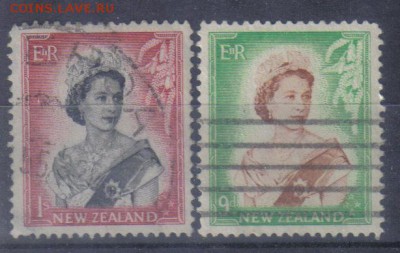 Новая Зеландия 1953-57гг до 24.09 22.00мск - Новая Зеландия 1953-57гг №2 10р