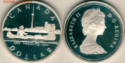 Канада, доллар 1984, с 200! - до 22-00мск 23.09 - can-1d-1984