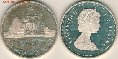 Канада, доллар 1987(1), с 200! - до 22-00мск 23.09 - can-1d-1987(2)