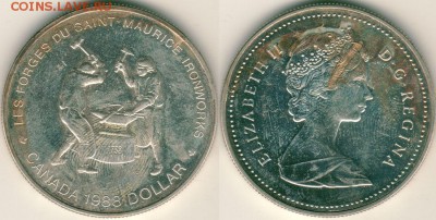 Канада, доллар 1988, с 200! - до 22-00мск 23.09 - can-1d-1988