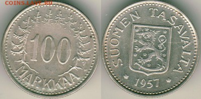 Финляндия, 100 м 1957 - до 22-00мск 23.09 - fin-100m-1957