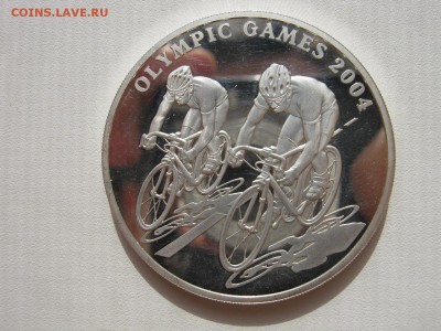 Казахстан 100 тенге 2004 Олимпийские игры в Афинах велисипед - IMG_4373