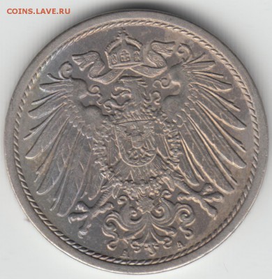 Германия, 10 пфеннигов 1915, ряд вопросов. - obv_10pf1915a_02