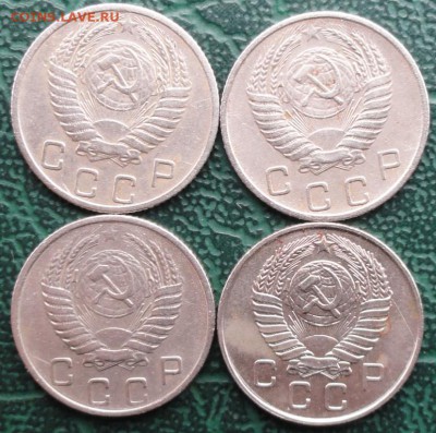10 Копеек 1954,55,56,57 г. окон. 27.09.2015 г. 22-00 МСК. - 22222