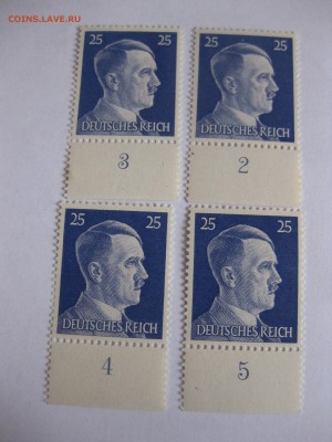 РЕЙХ,4 марки по 25 пф.портрет Гитлера(синие)!до 25.09.2015 - IMG_8026.JPG
