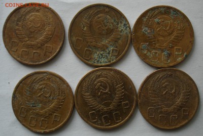 5 копеек 1946,49,52,55,56,57г. до 22-00 28.09. - DSC06375.JPG