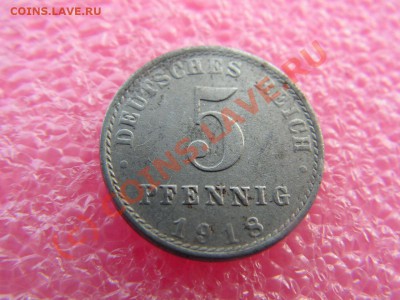 -Германия- 5 пфенниг 1918 -- 21 августа 21-00 - PICT0717.JPG