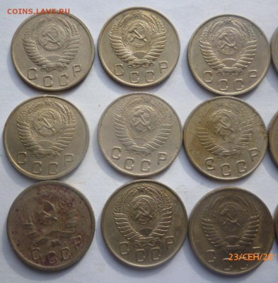 10 копеек до 1961 года - 14 штук - P1050316.JPG