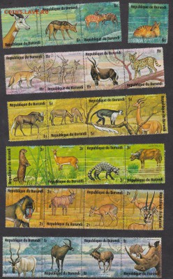Бурунди 1975 фауна 24м - 12