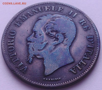 Италия, 5 чентезимо 1861 М, до 27.09.15_22:00 - 1-