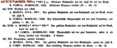 Hohenlohe номинал-? - 1878778