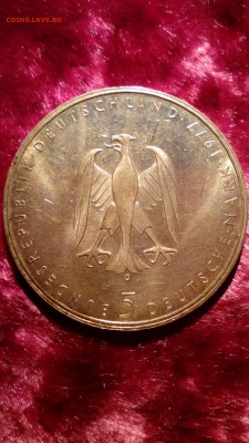 ФРГ 5 марок 1977 Г. Клейст до 27.09 в 22:30 - kleist2