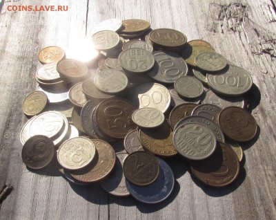 разные, неперебранные монеты, 88 шт. - IMG_0846.JPG