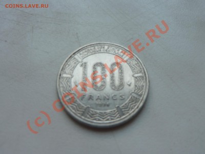 Центральная Африка 100 франков 1998 г. до 24.08.10 в 22-00 - P1030009