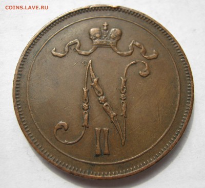 Царская ФИНЛЯНДИЯ 10 пенни 1917. Вензель. НЕЧАСТАЯ. 28.09. - 053.JPG