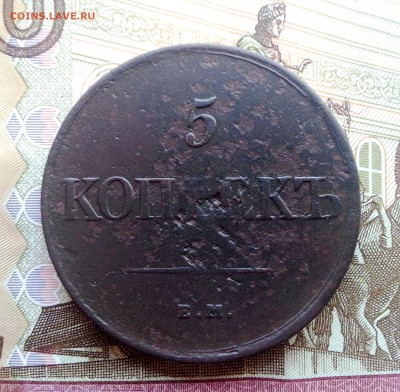 5 копеек 1831 г. и денга 1767 г. ем. Оценка. - 20150925_075417