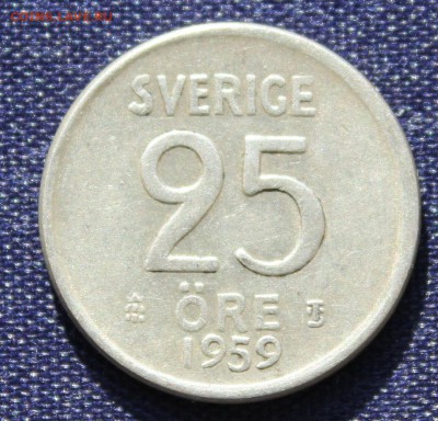 С 1 руб. ШВЕЦИЯ 25 эре 1959г.  до 1.10.15г. в 22-00 - IMG_7757.JPG