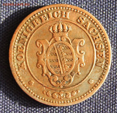 С 1 руб. САКСОНИЯ 2 пфеннига 1862г. до 1.10.15г. в 22-00 - IMG_7912.JPG