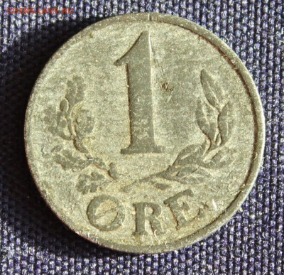 С 1 руб. ДАНИЯ 1 эре 1941г. ОККУПАЦИЯ ЦИНК до 1.10.15г. в 22 - IMG_7901.JPG