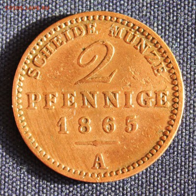 С 1 руб.САКСЕН-ВЕЙМАР-АЙЗЕНАХ 2 пфеннига 1865г. до 1.10.15г. - IMG_7899.JPG