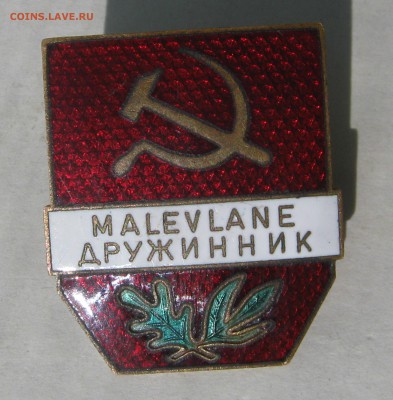 СССР. ЭСТОНИЯ. Знак "Дружинник" номерной.  Предпродажный. - 010.JPG