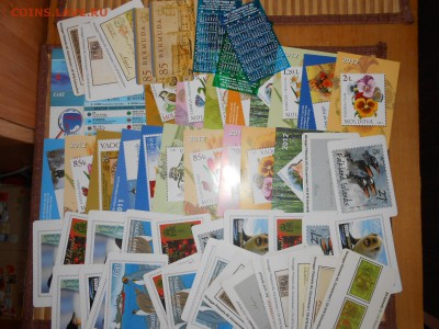 Календари карманные филателистические, импорт, 55 шт - DSCN0795.JPG