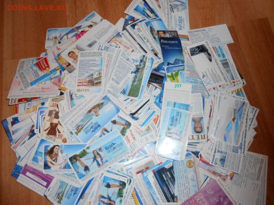 Огромная коллекция сигаретных вкладышей, 1250 шт. - DSCN0898.JPG