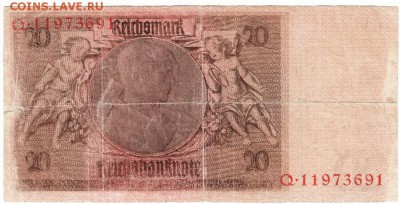 Бона 20 марок 1929г. Германия до 03.10.15 г. в 23.00 - Scan-150926-0035