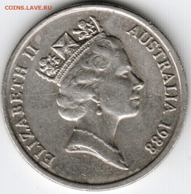 10 центов 1988 г. Австралия до 03.10 в 24.00 - Scan-150926-0056