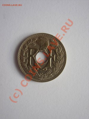 5 сантимов Франция 1936 год; до 25.08.2010 в 23:40 по Москве - 5 сантимов 1936 - 2.JPG