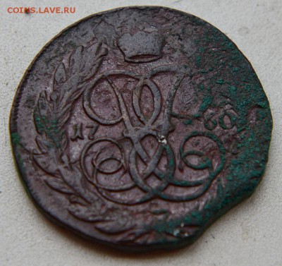 Пятак 1760 ММ,редкий и красивый! - 1760-2