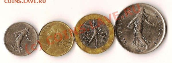 Франция монеты из обращения - Изображение 116
