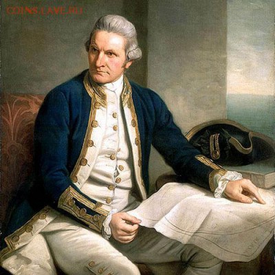 купюра 500 рублей - Captain_James_Cook