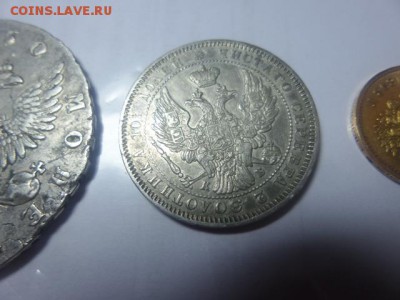 Рубль 1757,полтина 1845, 5 рублей 1898 - 20150929_094603