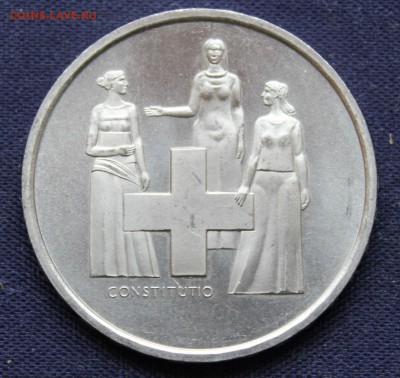 С руб. ШВЕЙЦАРИЯ 5 франков 1974г.100-лет КОНСТИТУЦИИ до 5.10 - IMG_7966.JPG