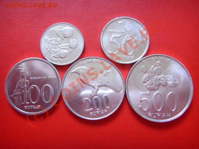 Индонезия набор 5 монет 1994-08 до 25.08 в 21.00М - LPIC7593.JPG