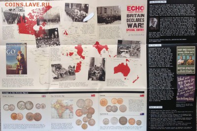 Великобритания 2 фунта 100 лет Первой МВ.(биметалл) - 12