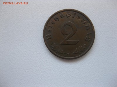 РЕЙХ,2 пфеннига 1937А(хорошая)!до 3.10.2015 - IMG_8135.JPG