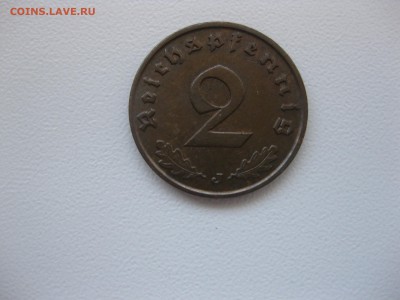 РЕЙХ,2 пфеннига 1938J(хорошая)!до 3.10.2015 - IMG_8141.JPG