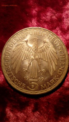 ФРГ 5 марок 1969 г Герард Мерка́тор до 04.10 в 22:30 - IMG_20150929_234717