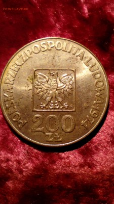 ПОЛЬША 200 злот 1974 г 30 лет республике до 04.10 в 22:30 - IMG_20150929_235129