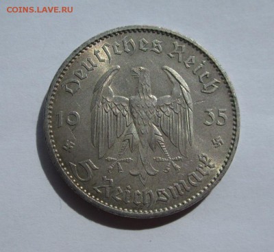 5 марок 1935г кирха AU-UNC  до 4.10.2015г в 22.00 мск - IMG_1260.JPG