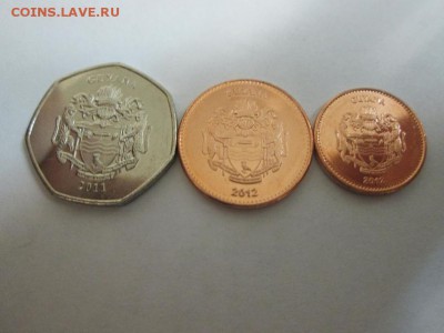 Гайана 3 монетки Unc! до 30.09.15 22.00 - IMG_3429б.JPG